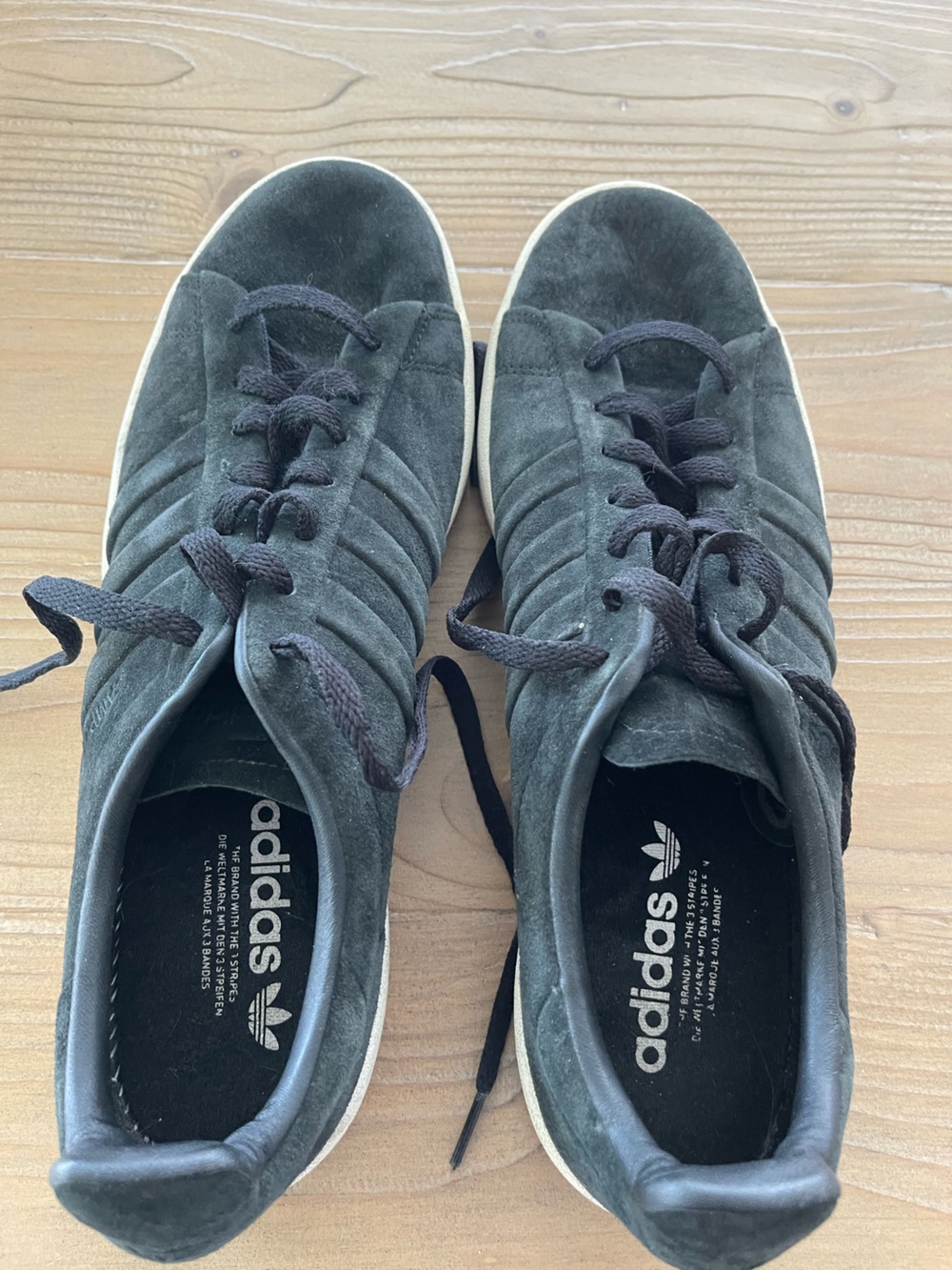 Adidas Campus ‘00’s Black Suede Sneakers